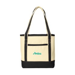 Port Authority Medium Cotton Canvas Boat Tote